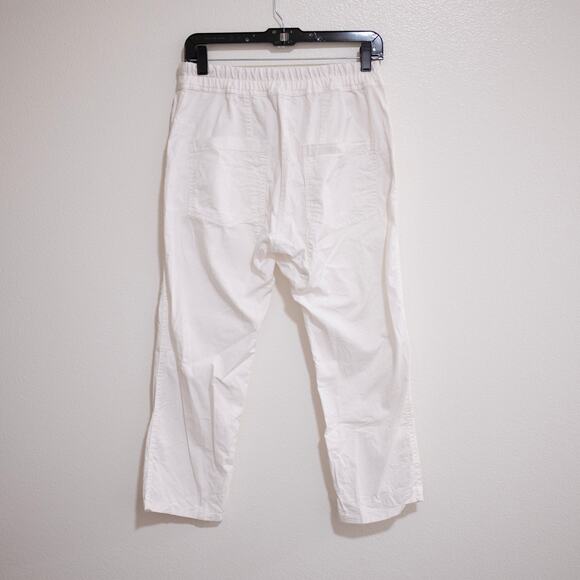 Nili Lotan Casablanca Pant Eggshell Twill Relaxed Slouchy Dropped Crotch SZ XS - Picture 4 of 7
